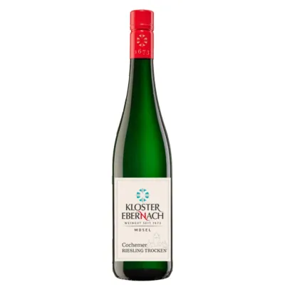 Вино Riesling Dry Cochemer Q.b.A 2024 0,75л бел, сух,12% (Німеччина, Мозель, TM Kloster Ebernach)