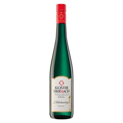 Вино Riesling Nikolausberg dSpatlese 2024 0,75л бел, сух,12%(Німеччина, Мозель, TM Kloster Ebernach)