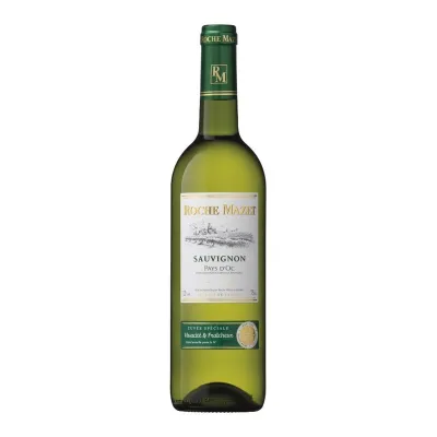 Вино Sauvignon Blanc IGP Pays d Oc 20250, 75 л біле сухе 12% (Франція, Лангедок-Русійон, ТМ Reserve Des Auleines)