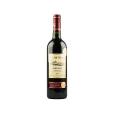 Вино Merlot IGP Pays d Oc 20250, 75 л червоне сухе12, 5% (Франція, Лангедок-Русійон, ТМ Reserve Des Auleines)