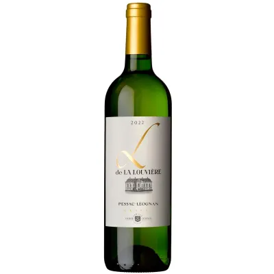 Вино L De La Louviere AOC Blanc 20220, 75 л біле сухе 13% (Франція, Пессак-Леоньян, ТМ Chateau Louviere)