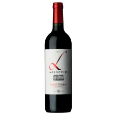 Вино L De La Louviere AOC Rouge 20210, 75 л червоне сухе. 13% (Франція, Пессак-Леоньян, ТМ Chateau Louviere)