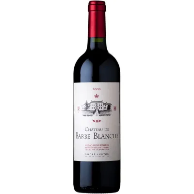 Вино Chateau Barbe Blanche Res AOC 20220, 75 л. червоне сухе 14, 5% (Франція, Сент-Емільйон ТМ Chateau Barbe Blanche)