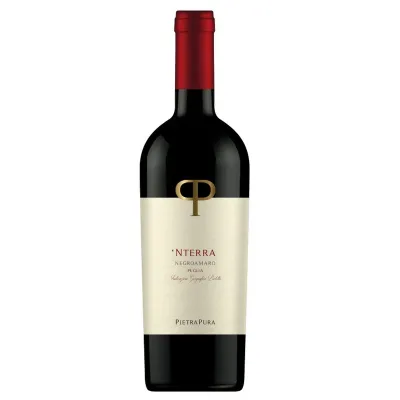 Вино Negroamaro Puglia IGP 2025 0,75л. крас. сух 13% (Італія, Апулия, TM Pietra Pura)