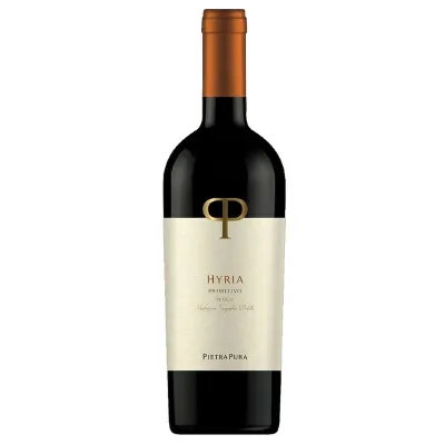 Вино Hyria Primitivo Puglia IGP 2025 0,75л. крас. сух 13,5% (Італія, Апулия, TM Pietra Pura)