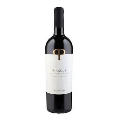 Вино Mandus Primitivo Di Manduria DOP 2024 0,75л.кр.сух14,5% (Італія, Апулия, МандурияTM Pietra Pura)