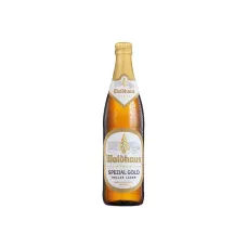 Пиво світле Waldhaus Spezial Gold 0, 5 л, 5, 6% скло (Німеччина, ТМ Waldhaus)