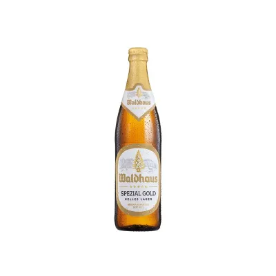 Пиво світле Waldhaus Spezial Gold 0, 5 л, 5, 6% скло (Німеччина, ТМ Waldhaus)