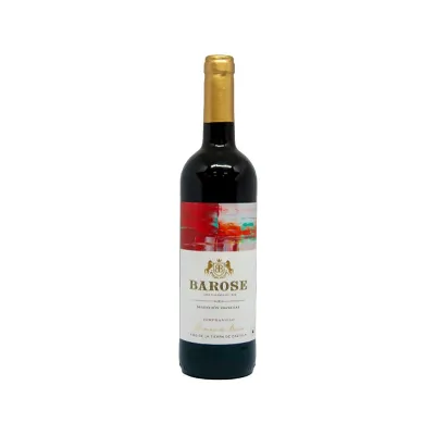 Вино Barose Tinto 1 л червоне напівсухе 12, 5% (Іспанія, Ріоха, ТМ Barose)