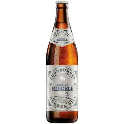 Пиво світле Reigele Augsburger Herren Pils 0, 5 л 4, 7% скло (Німеччина, ТМ Reigele)