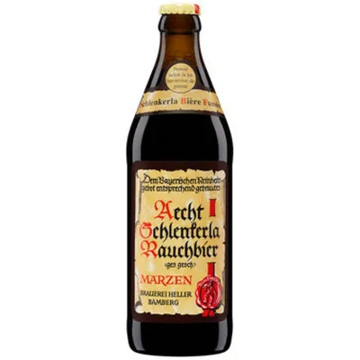 Пиво темне Aecht Schlenkerla Rauchbier Marzen 0, 5 л 5, 1% скло (Німеччина, ТМSchlenkerla)