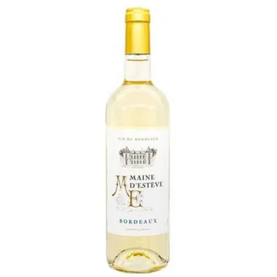 Вино Maine DEsteve Mouelleux Blanc 0, 75 л бел. сл. 11% (Франція, Бордо, ТМ Maine DEsteve)