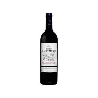 Вино Chateau Les Vieux Maurins Gr Cru 0, 75 л червоне сухе 13, 5% (Франція, Сент-Емільйон TMCh Les Vieux Maurins)