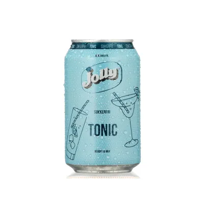 Тонік без цукру Tonic Jolly 0, 33 л. з/б (Данія, ТМ Jolly)