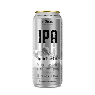 Пиво світле Horal IPA Craft 1 л 5, 5% з/б (Чехія, ТМ Horal)