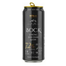 Пиво напівтемне Horal Strong Bock 1 л 7, 2% з/б (Чехія, ТМ Horal)