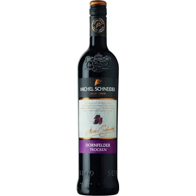 Вино Dornfelder Trocken крас сухе 0, 75 л 12.5% (Німеччина, Пфальц, ТМ Michel Schneider)