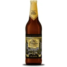 Пиво світле Old Prague Lezak 0, 5 л 5, 2% скло (Чехія, ТМ Old Prague)