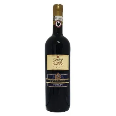 Вино Chianti Classico DOCG Coppiere 2023/20240, 75 л червоне сухе13% (Італія, Тоскана, К'янті, ТМ Coppiere)