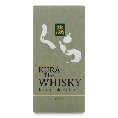 Віскі Kura Rum Cask Finish Malt Whisky 40% 0,7л у коробці (Японія, ТМ Kura)