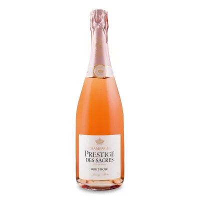 Шампанське Prestige des Sacres Brut rose 0,75 л (Франція, ТМ Prestige des Sacres)