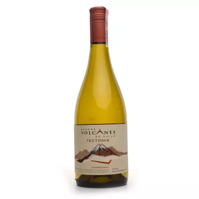 Вино Bodega Volcanes de Chile Tectonia Chardonnay 0,75 л (Чилі, ТМ Bodega Volcanes de Chile)