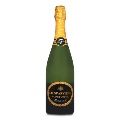 Вино ігристе Lo Sparviere Franciacorta Cuvee 7 0,75 л (Італія, ТМ Lo Sparviere)