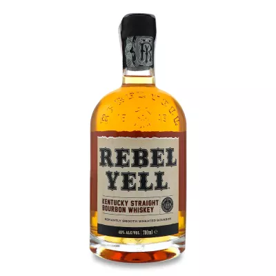 Віскі Rebel Yell Straight Bourbon 40% 0,7 л (США, ТМ Rebel Yell)