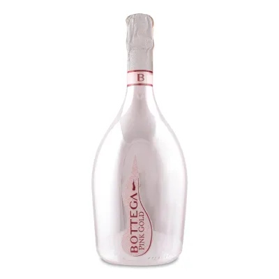 Вино ігристе Bottega Prosecco Pink Gold Rose DOC 0,75 л (Італія, ТМ Bottega)