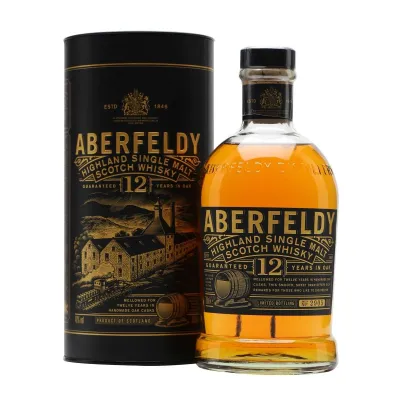 Вискі Aberfeldy 12 років 40% 0,7л (Англія, ТМ Aberfeldy)