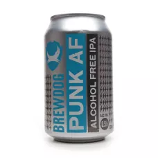 Пиво BrewDog Punk AF світле безалкогольне з/б 0,33% 0,33л (Англія, ТМ BrewDog)