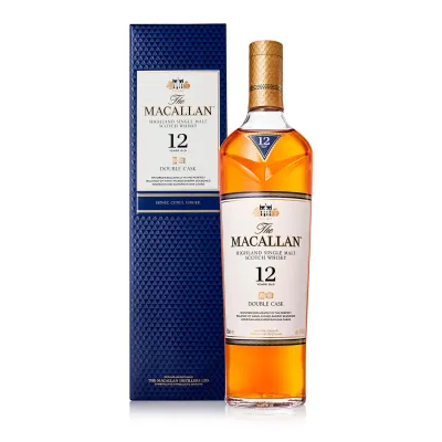 Віскі The Macallan Double Cask Matured 12YO 40% 700мл у коробці (Англія, ТМ The Macallan)