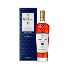 Віскі The Macallan Double Cask Matured 18 YO 43% 700мл у коробці (Англія, ТМ The Macallan)