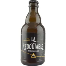 Пиво La Redoutable світле нефільтроване 0,33% 0,33 л (Бельгія, ТМ La Redoutable)