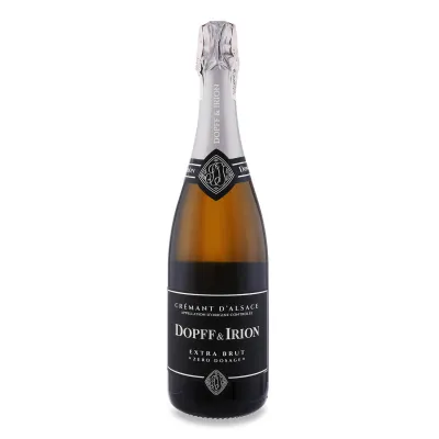 Вино ігристе Dopff & Irion Cremant Zero Dosage Blanc 0,75 л (Франція, ТМ Dopff & Irion)