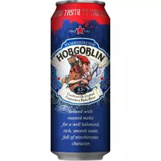 Пиво Wychwood Brewery Hobgoblin темное фильтрован 0,5% 0,5л  (Англия,ТМ Wychwood Brewery)