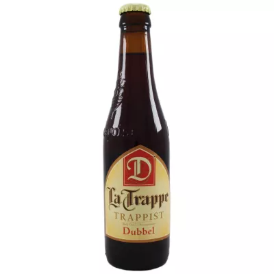 Пиво La Trappe Dubbel темне нефільтроване 0,33% 0.33л (Нідерланди, ТМ La Trappe)